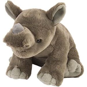 Wild Republic 10915 rhinocéros bébé, peluche, molleux cadeau, pluche neushoorn baby, knuffeldier, pluche dier, 30 cm