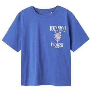 Name It - Nreg Ss Top - Amparo Blue - T-shirt - Kind - Normale Pasvorm - Korte Mouwen