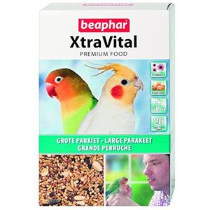 beaphar 13752/3741 XtraVital voer voor grootparkieten, 500 g