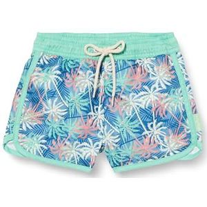 PLAYSHOES Zwemshorts  navy / jade groen / oranje / wit