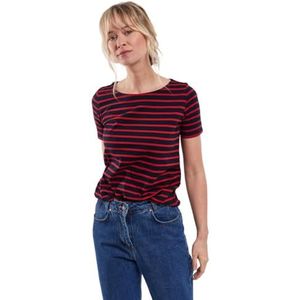 Armor Lux, Zeeman ""Hoedic"" Erfgoed Vrouw, Veelkleurig (Ii9 Rich Navy/Braise Ii9), 34