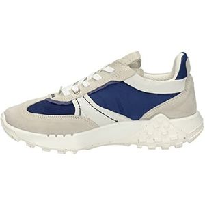 ECCO Retro sneakers voor dames, shadow white/blue depth/wit, 36 EU