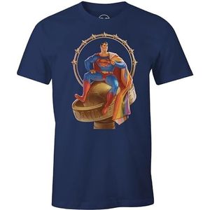 dc comics T-shirt voor heren, Koninklijk, L