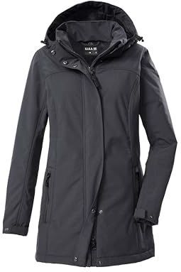 Killtec - GW 36 - Softshell Jack - Dames - Waterdicht - Afneembare Capuchon