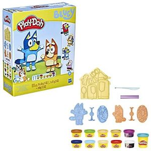 Play-Doh Speelset Bluey verkleed met 11 potten boetseerklei