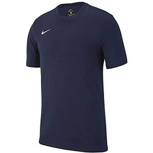 Nike Jungen Club 19 T-shirt, Obsidian/Obsidian/Obsidian/Wit, S