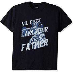 Disney Heren officieel gelicentieerde T-shirts voor papa shirt, Zwart//Zerg Vader, S