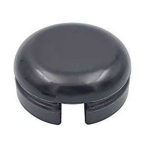 Vew-Do Vewdo Urethane Wobble Pad voor Balance Board volwassenen, uniseks, zwart, diameter 10 cm, hoogte 4,5 cm