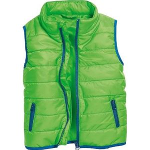 Playshoes Uniseks gewatteerd vest voor kinderen, groen, 86 cm