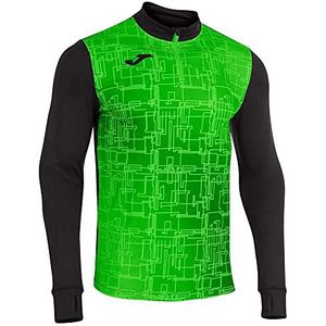 Joma Elite VIII sweatshirt met capuchon fluor groen, 101930.117.2XL