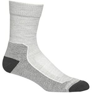 Icebreaker - Hike Light Crew Socks - Wit - Merino Wol - Ademend en Geurbestendig