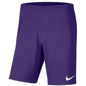 Nike Heren Shorts M Nk Df Park Iii Short Nb K, Court Purple/White, BV6855-547, 2XL