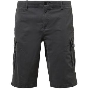 Cargobroek - Effen - Katoen - Knielengte - Regular Pasvorm