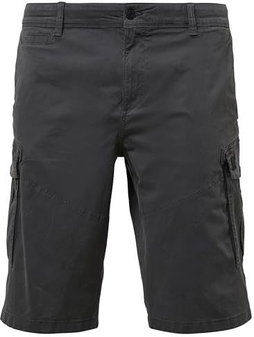 Cargobroek - Effen - Katoen - Knielengte - Regular Pasvorm