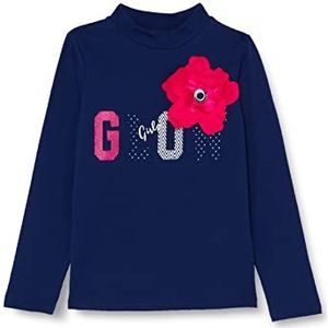 Chicco T-shirt met lange mouwen voor meisjes en meisjes, Blauw, 12 Maanden