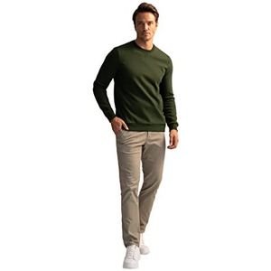 DeFacto Trui met lange mouwen voor heren - ronde hals sweatshirt voor heren (petrol, XL), petrol, XL