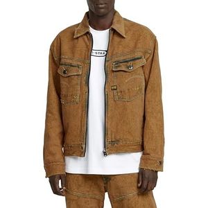 G-Star RAW Dakota Zip Jacket, Geel (Vintage Sandstone Restored D26128-d499-h144), XS
