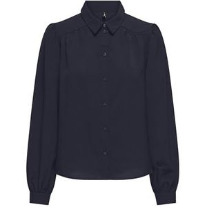 Onlnova Life Elite L/S Emma Shirt SOLID, night sky, XS