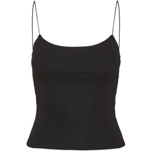 VERO MODA Vmcam Short Singlet JRS Noos Top voor dames, zwart, XL