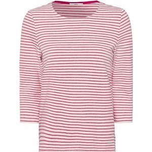 BRAX Dames Style Bonnie French Terry Shirt, Lipstick PINK, 38, Lipstick pink., 38