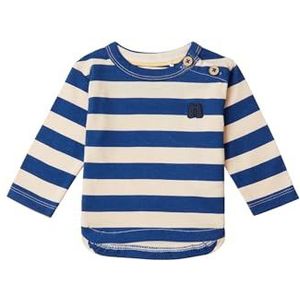 Noppies Buckfield T-shirt met lange mouwen voor jongens, Sodaliet Blue - P073, 56 cm