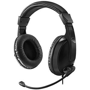 Adesso Xtream H5 - Multimedia Headset Microfoon, Zwart