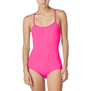 Capezio hemdje, turnpakje met verstelbare bandjes voor dames, roze, L