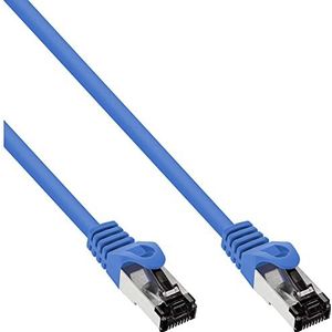 InLine® Patchkabel, S/FTP (PiMf), Cat.8.1, 2000MHz, halogeenvrij, koper, blauw, 2m