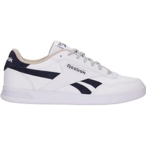 Reebok Unisex Court Advance tennisschoenen, wit/wit/VECTORNAVY, 12 UK, Wit Wit Vectornavy, 47 EU