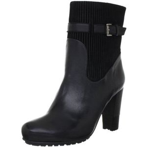 JETTE Upgrade Booty 63/22/04217 dames fashion halfhoge laarzen & enkellaarzen, zwart zwart 900, 41 EU