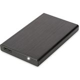 DIGITUS - DA-71105 - harde schijfbehuizing SSD/HDD - 2,5" - USB 3.0 - SATA III - tot 2 TB - zwart