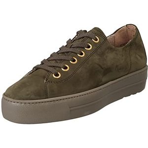 Paul Green Royal Nubuk, damessneakers, olijf, 38,5 EU, olijf., 38.5 EU