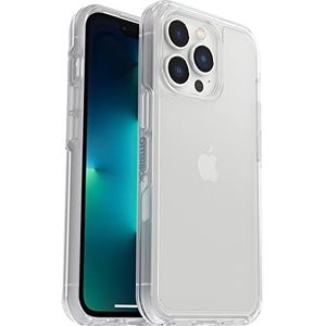 OtterBox Symmetry Clear Case voor iPhone 13 Pro, Schokbestendig, Valbestendig, Dunne beschermende hoes, 3x getest volgens militaire standaard, Transparant