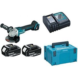 Makita Accuhaakse slijper 18 V, DGA506RTJ