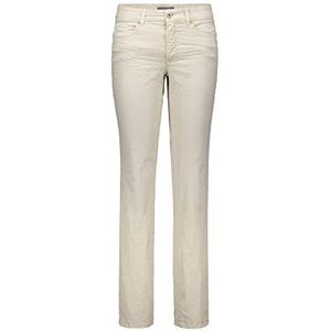 MAC Jeans Dames Melanie Straight Jeans, beige (beige 208 V)., 48W x 32L