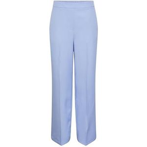 PIECES Pcneva Hw Wide Pants Noos Kostuumbroek voor dames, Hydrangea., (XL) W x 32L