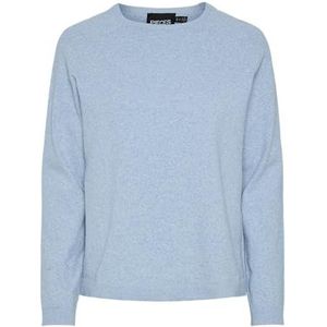 Pcbree Ls O-Neck Knit Noos Bc, Cashmere Blue, XS