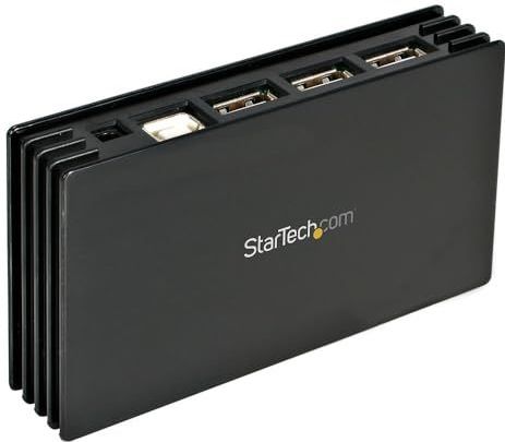 StarTech.com ST7202USBGB interface hub USB 2.0 480 Mbit/s Zwart