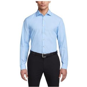 UNLISTED Men's Dress Shirt Slim Fit Solid, Light Blue, 16""-16.5"" Neck 32""-33"" Sleeve