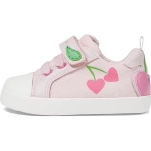 Geox B Kilwi Girl B Sneakers voor babymeisjes, roze Fuchsia, 24 EU