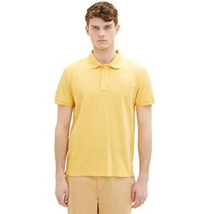 TOM TAILOR Uomini Poloshirt 1036960, 16719 - corn yellow, XXL