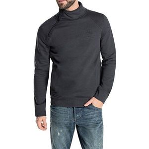 edc by ESPRIT Heren sweatshirt met opstaande kraag - Slim Fit