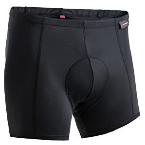 maier sports Heren fietsbroek Cycling Boxer, Black, 46, 139300