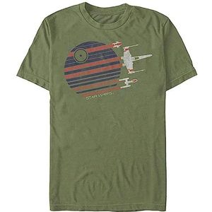 Star Wars Rebel Flyby T-shirt voor heren, Militair Groen, L