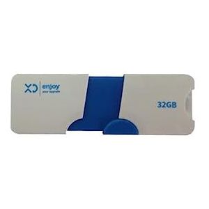 XD XDHU905BLU USB-flashdrive, 32 GB, type A 3.0, blauw, wit