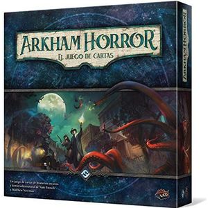 Fantasy Flight Games Edgahc01 Arkham Horror: Het kaartspel van arkanen geheimen en bovennatuurlijke terreur, kleurrijk