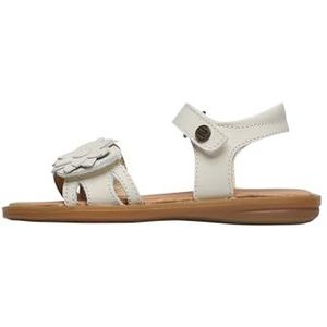 Naturino Huata, sandalen voor meisjes en meisjes, melkwit., 35 EU