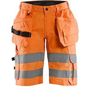 Blaklader 158618115300C52 shorts met hoge zichtbaarheid met stretch, High Vis Orange, maat C52