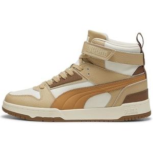 PUMA Unisex Rbd Game Lthr Sneaker, Alpine Sneeuw Karamel Latte Haute Koffie Zand Duin, 37.5 EU