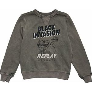 Replay Sweatshirt voor jongens, 950 Military, 16 Jaar